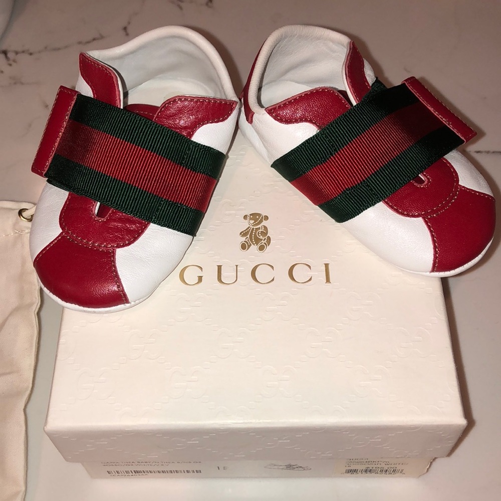 Gucci baby Rosso shoes